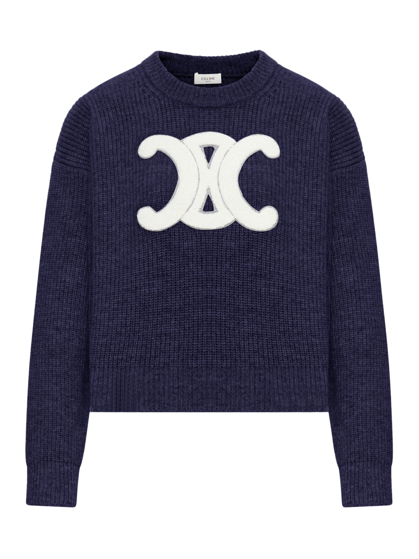 TRIOMPHE CREW NECK SWEATER - Celine - Woman