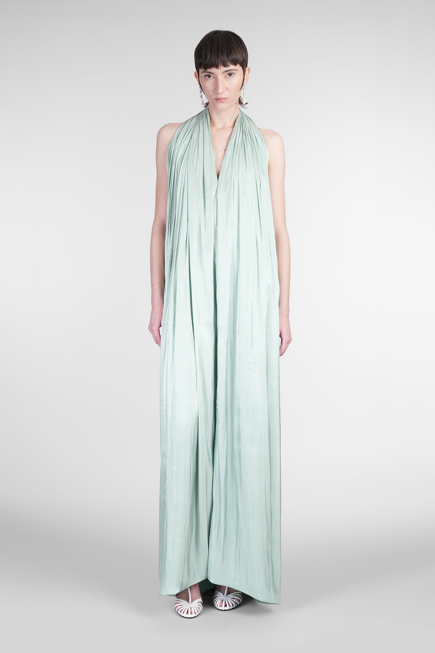 Rhea Costa Gigi Dress In Green Polyester