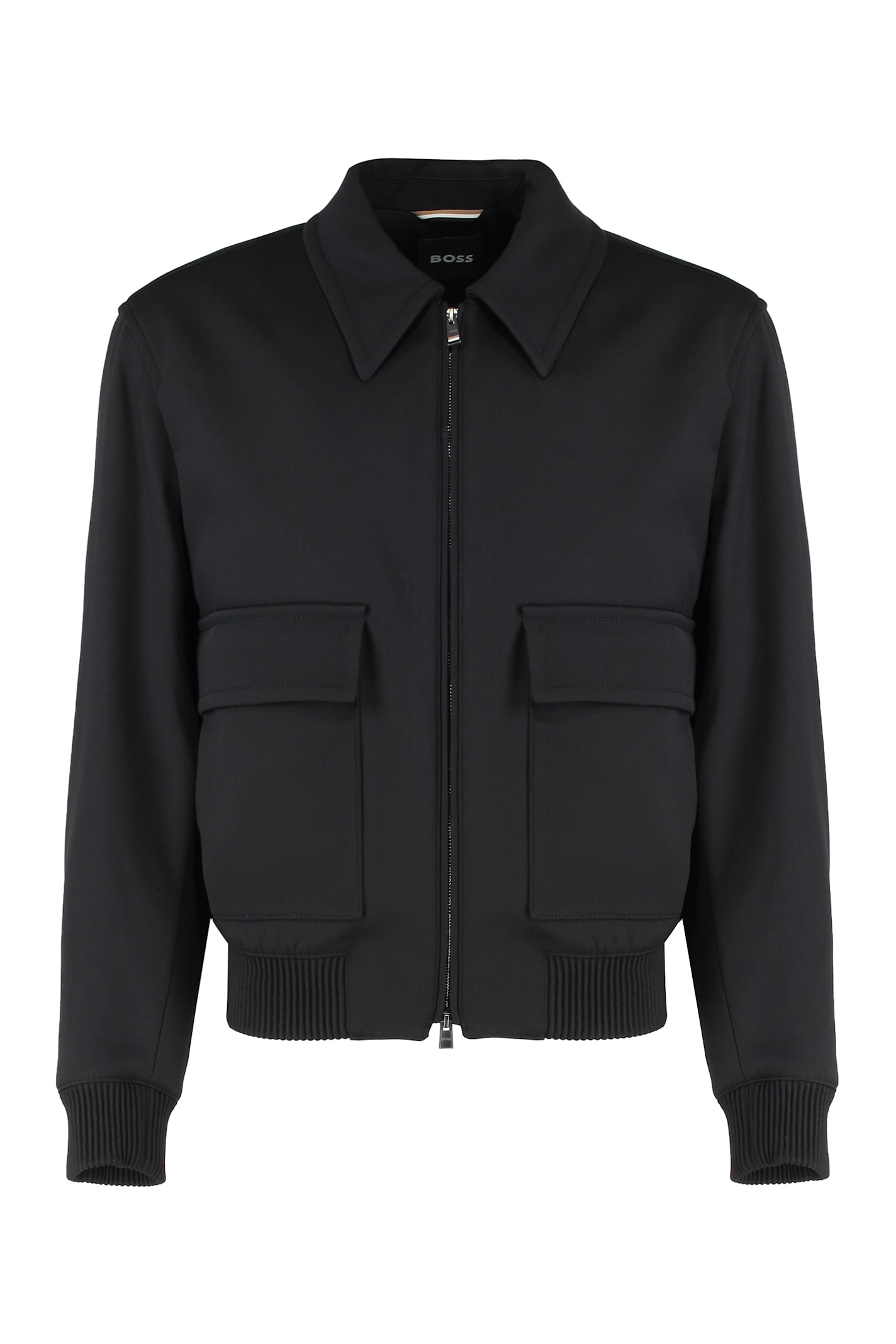 Hugo Boss Wool Blend Bomber Jacket