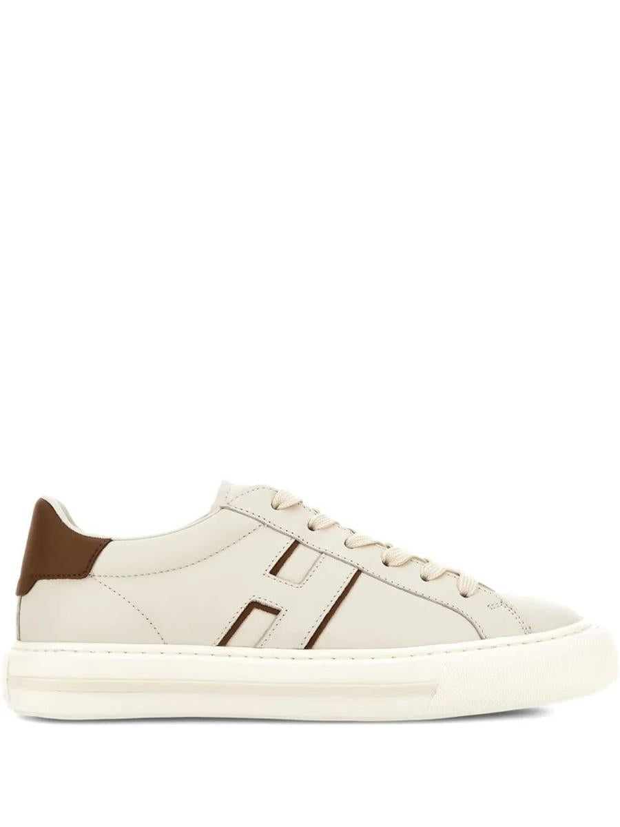 Hogan H691 Smooth Leather Sneakers Shoes