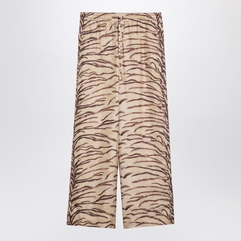 Stella McCartney Pants With Tiger Print