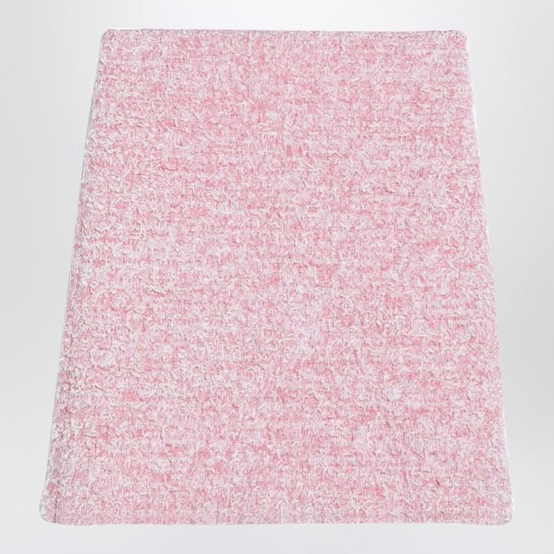 Balenciaga Blend Tweed Mini Skirt