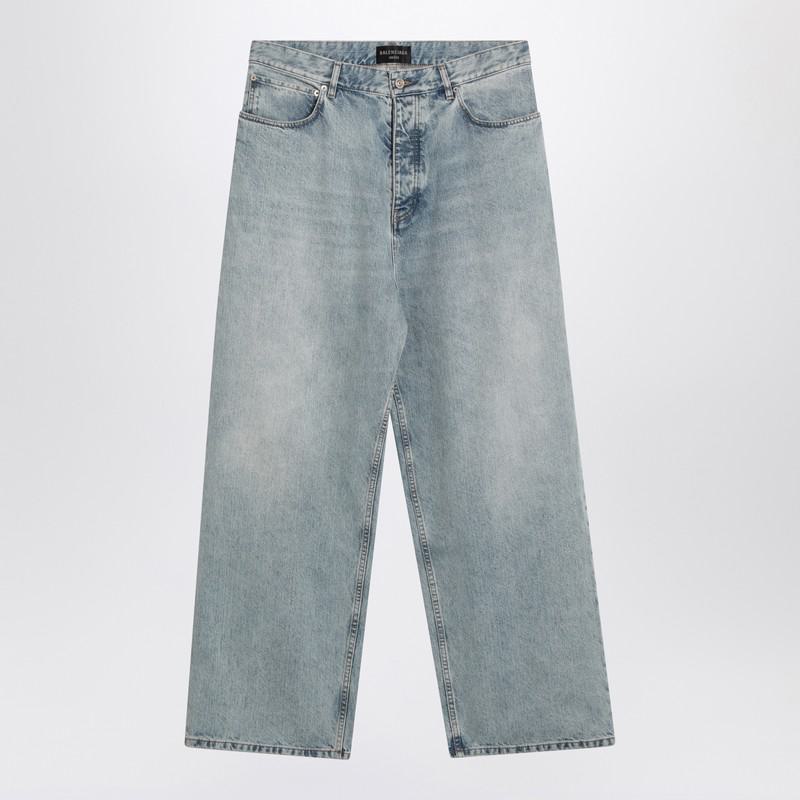 Balenciaga Loose Light Denim Jeans