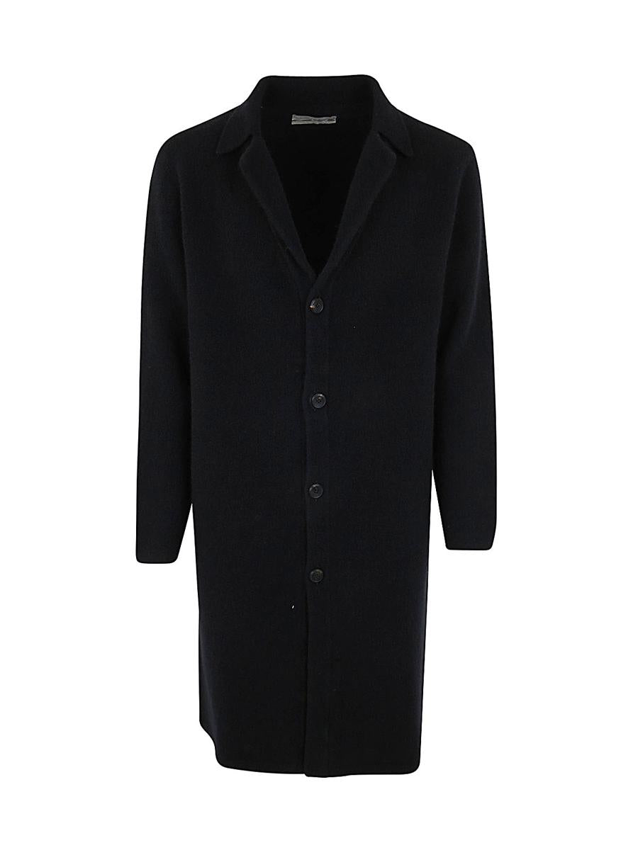 Original Vintage Style Felted Knitted Coat Clothing
