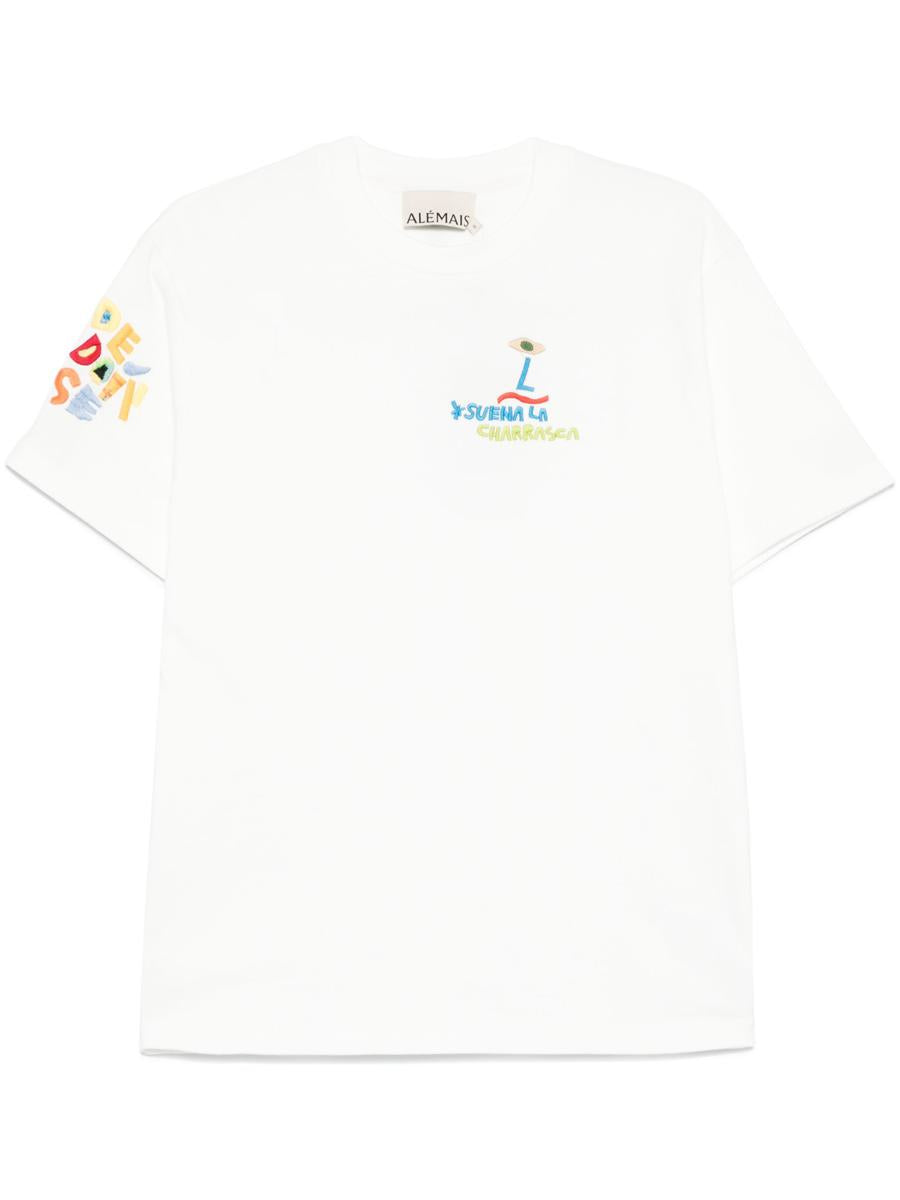 Alémais Nadia Embroidered T-Shirt Clothing