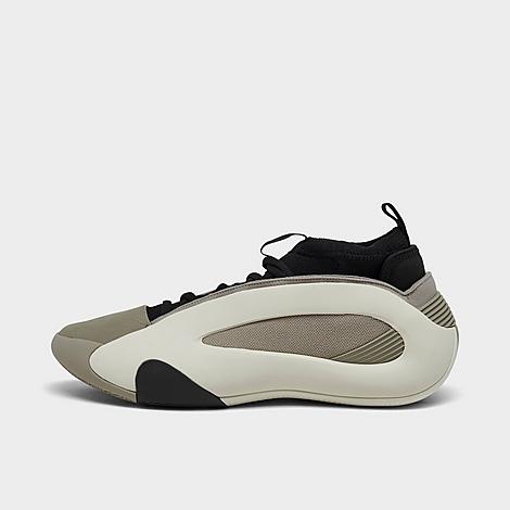 adidas Men's Harden Vol. 8 Basketball Shoes in FEATHER GREY/IVORY/C Size: 8.0