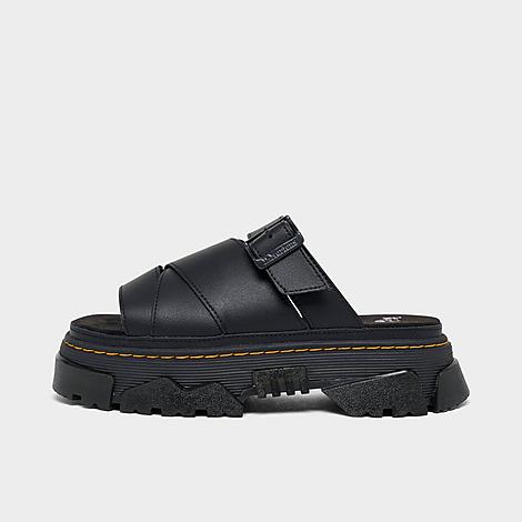 Dr. Martens Women's Mattison Slide Sandals in Athena Black Size: 6.0