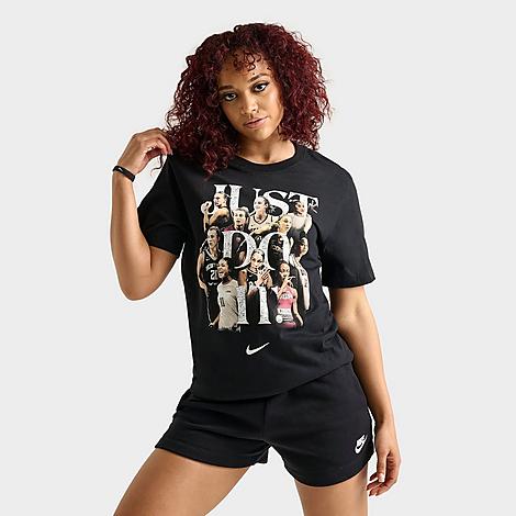 Nike Women's "So Win" Just Do It T-Shirt in Black Size: XS