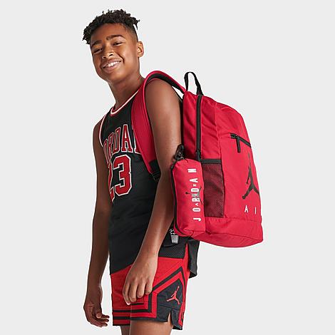 Jordan Air Jumpman Pencil Case Backpack (17L) in University Red/Black