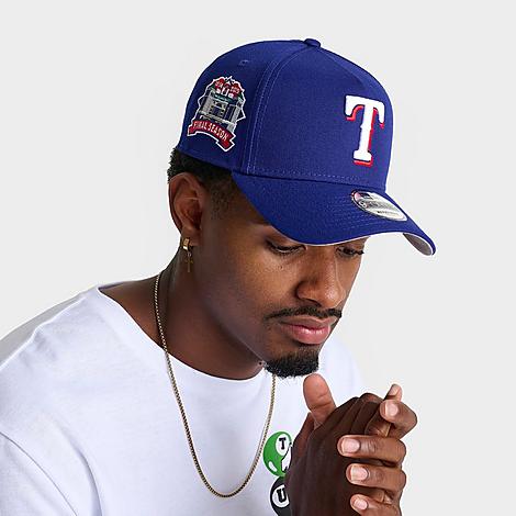 New Era Texas Rangers MLB 9FORTY Core Snapback Hat in Royal/White