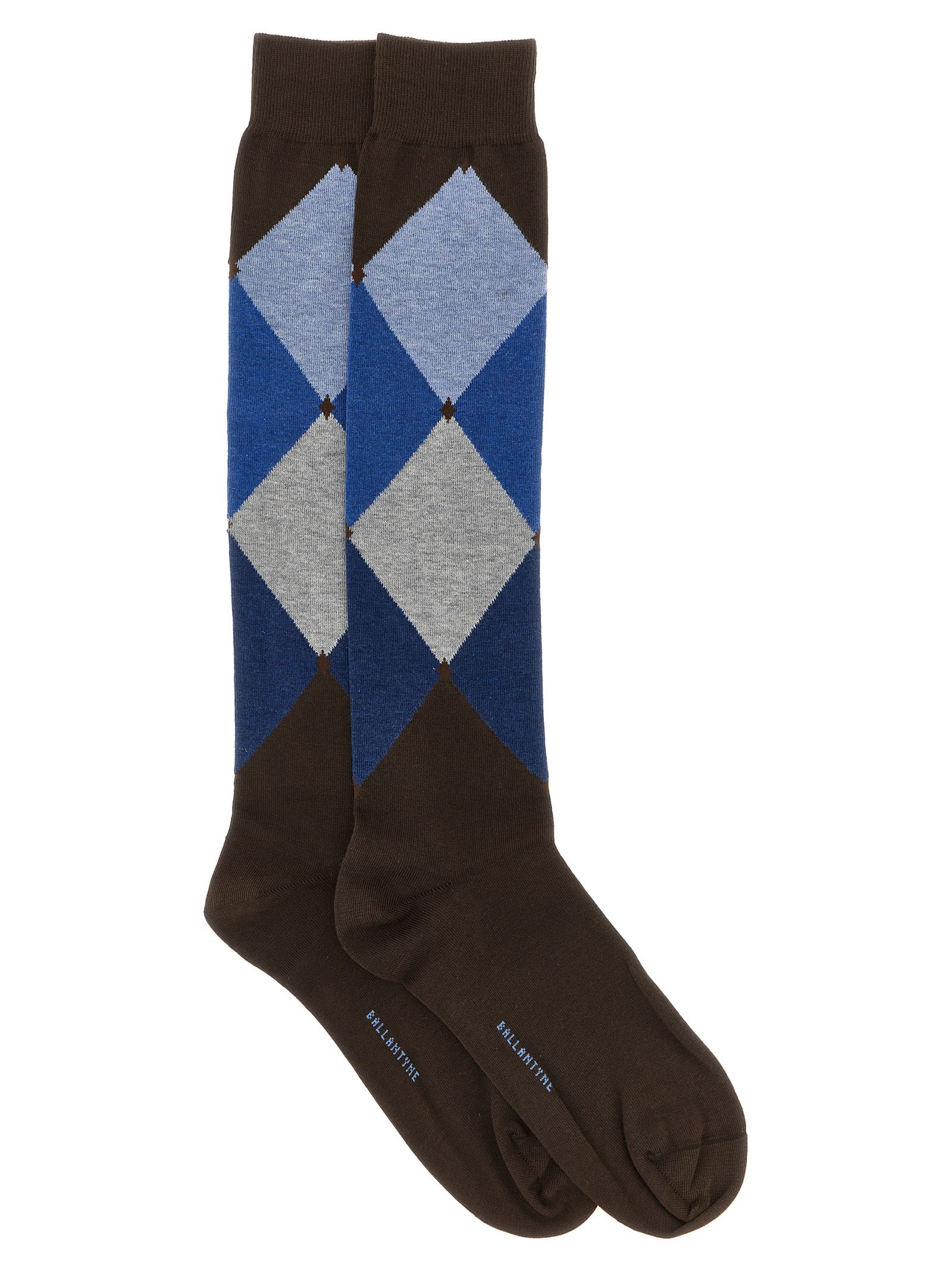 Ballantyne Diamond-shaped Socks