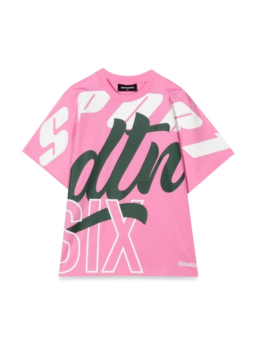 Dsquared2 T-shirt Allover Writing