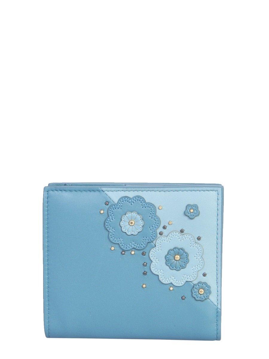 Bottega Veneta Ardoise Embroidered Wallet