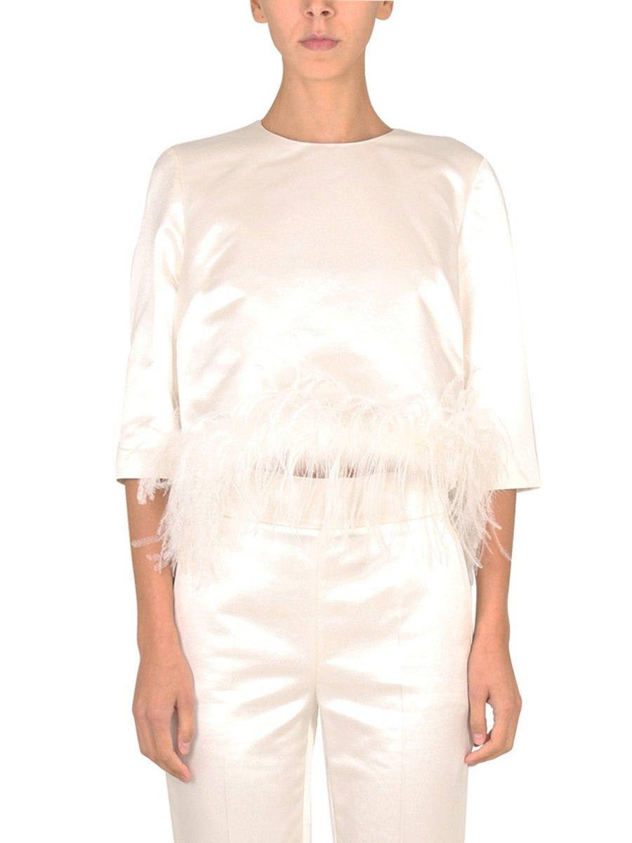 Max Mara Cerwneck Cropped Top