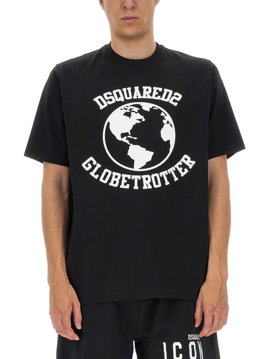 Dsquared2 globetrotter T-shirt