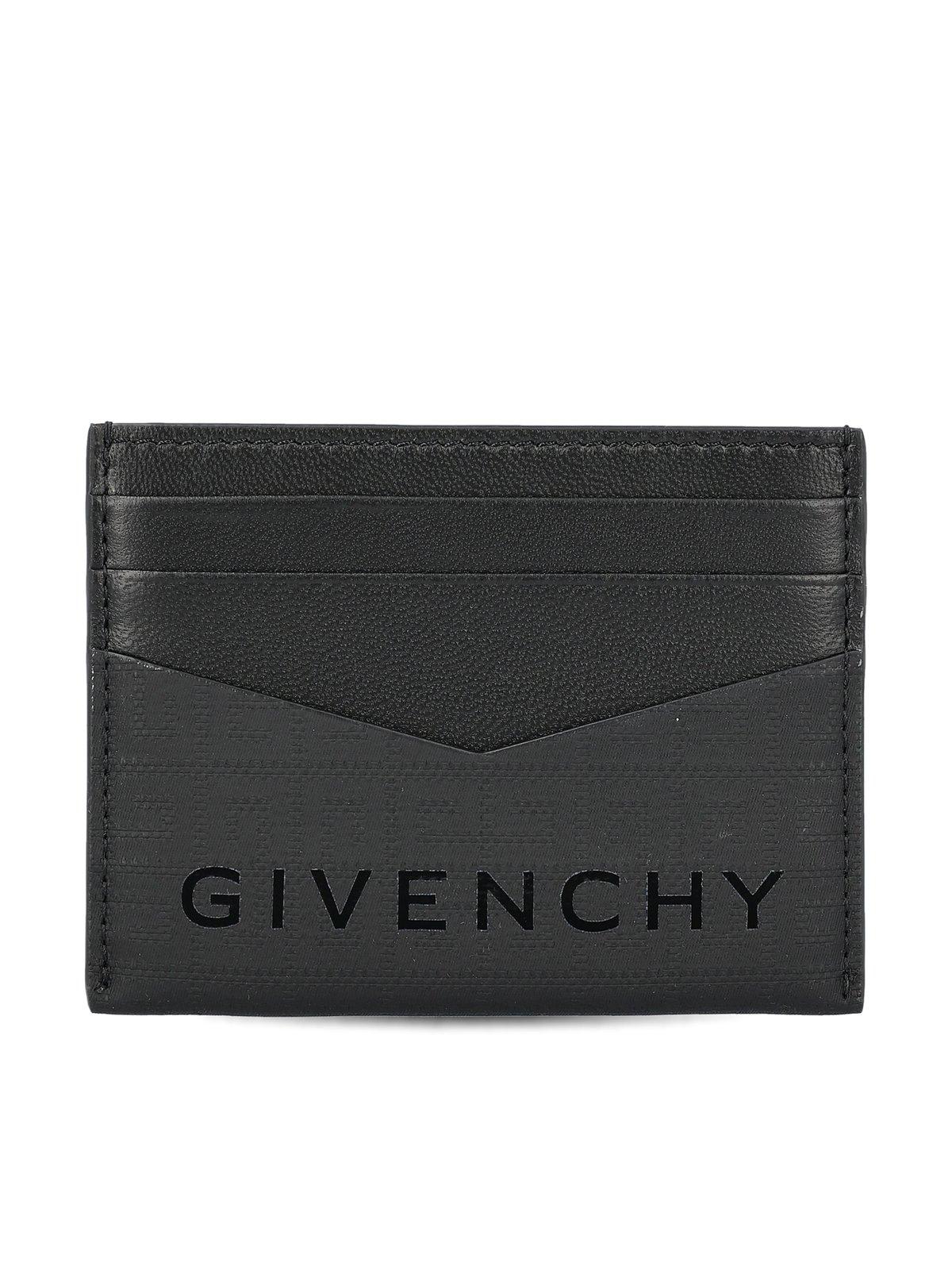 Givenchy Black 4g Nylon Card Holder