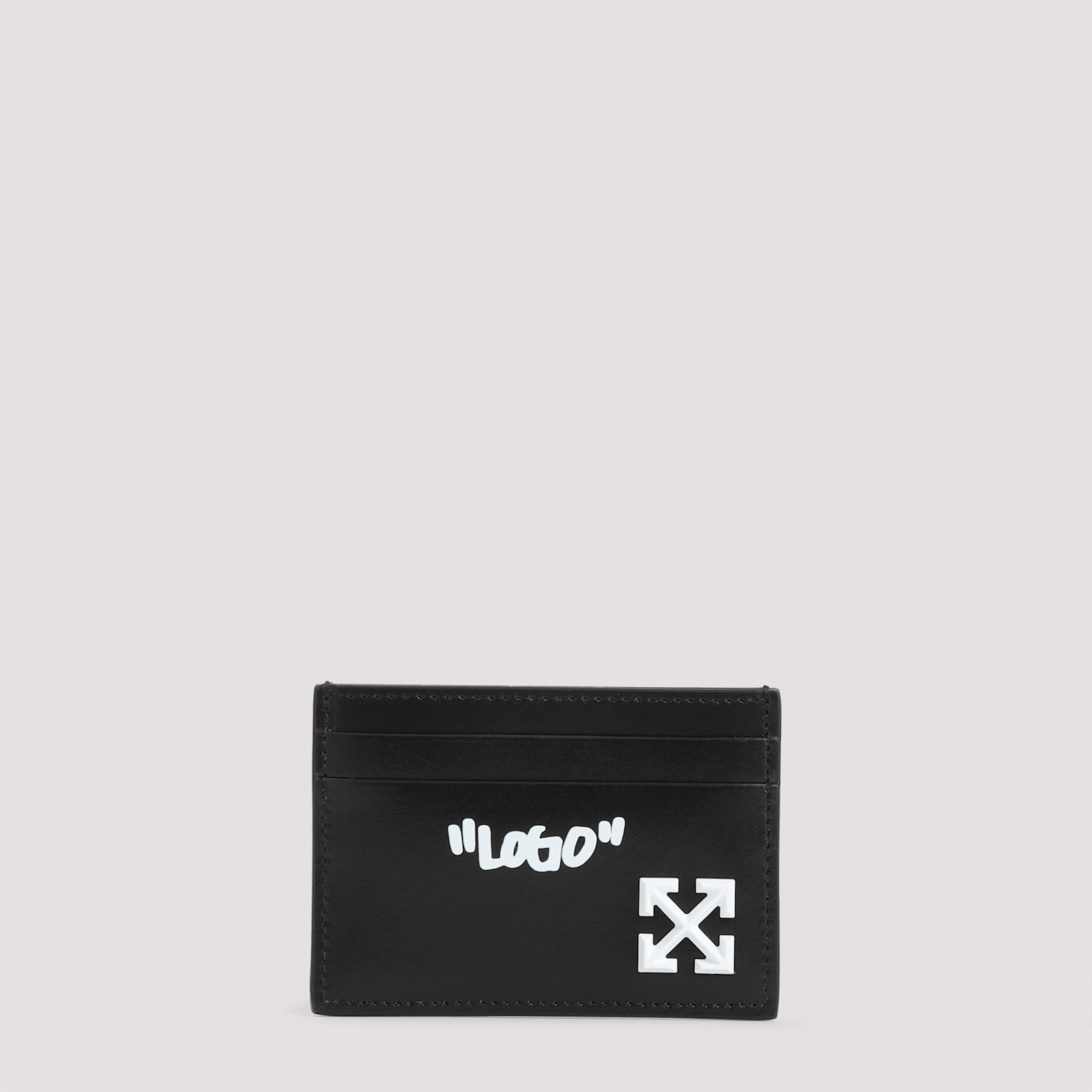 Off-White Jitney Quote Credit Card Case