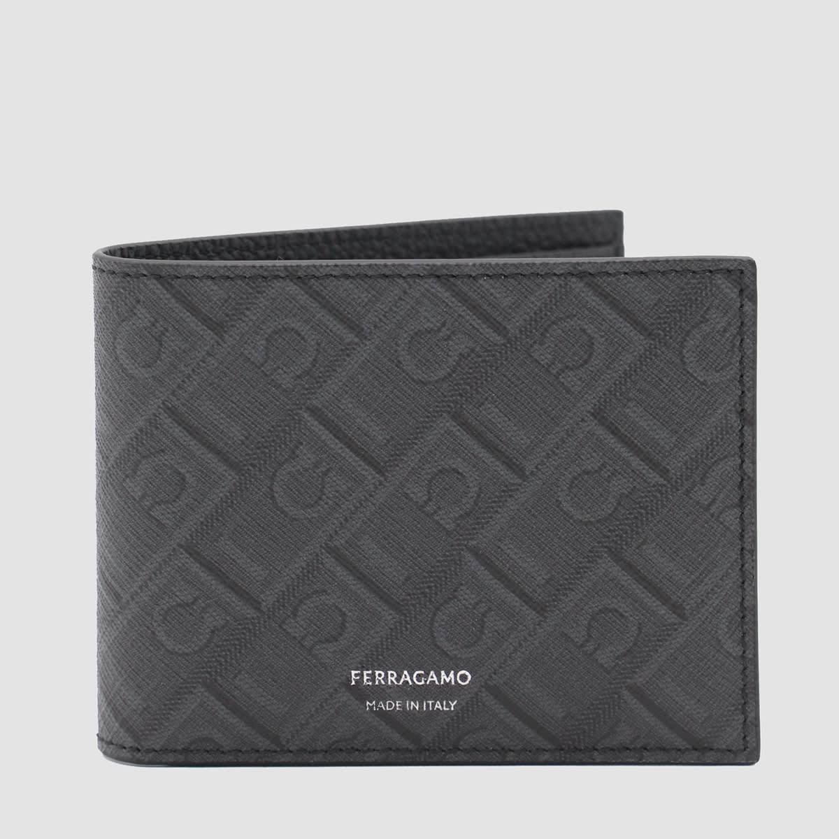 Ferragamo Black Leather Wallet