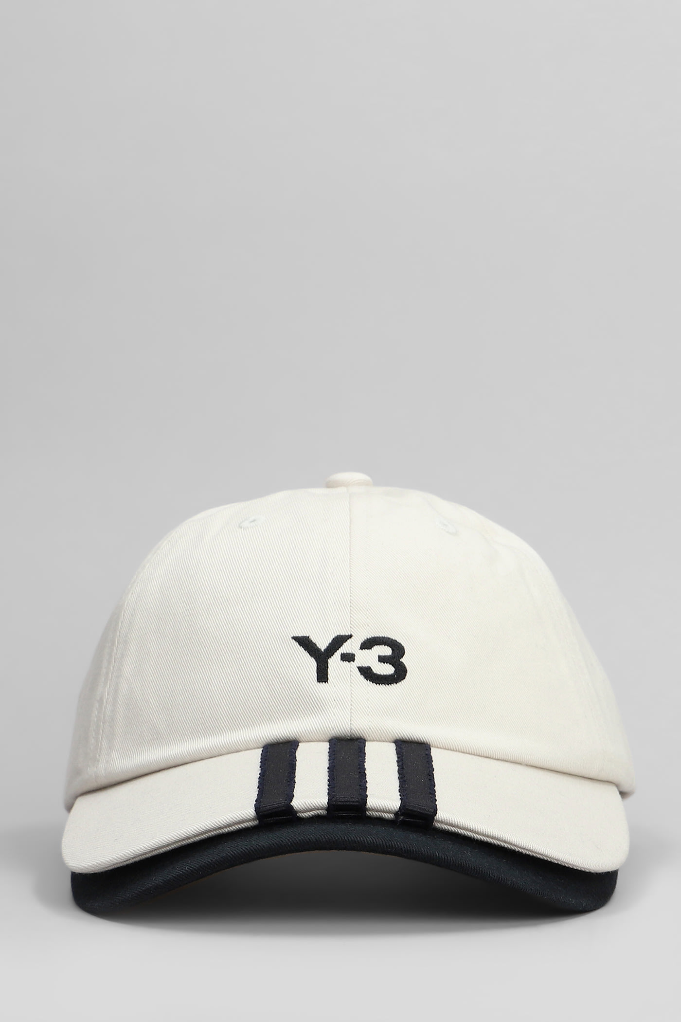 Y-3 Hats In Beige Cotton