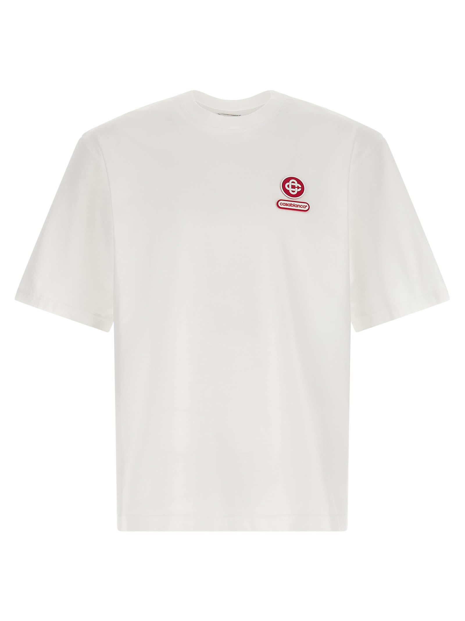 Casablanca Logo Patch T-shirt
