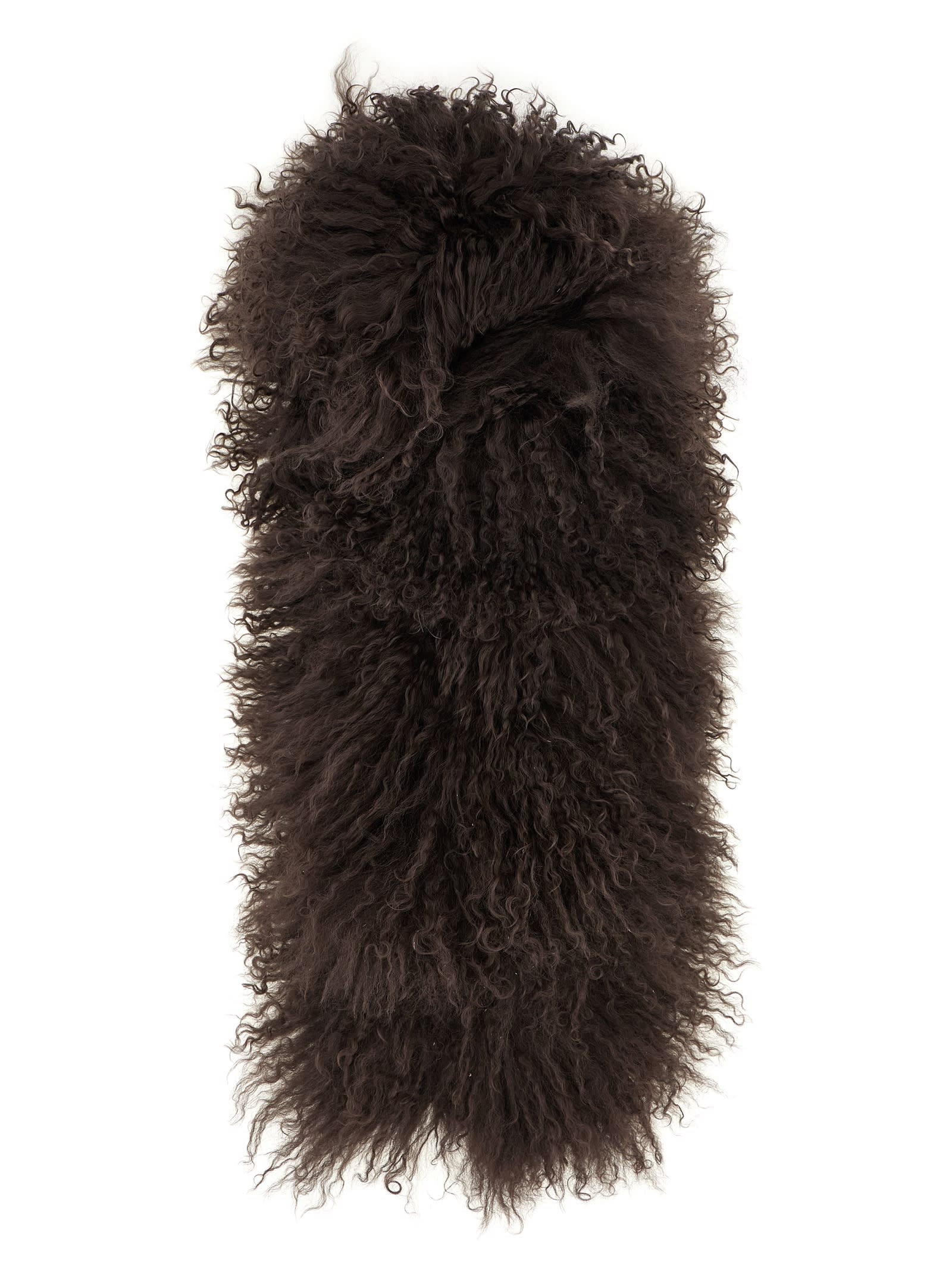 Yves Salomon Long-haired Scarf