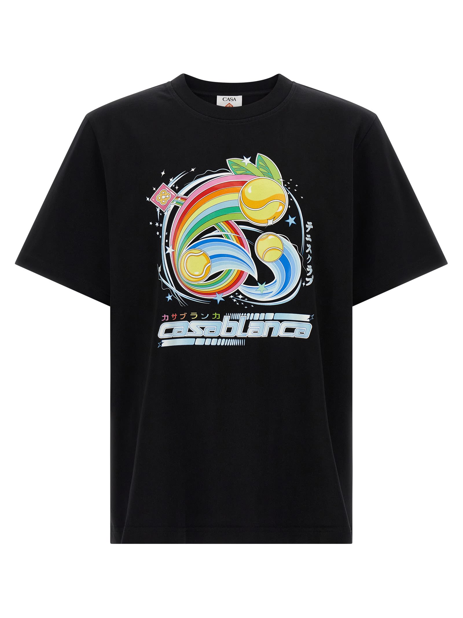 Casablanca manga Tennis Ball T-shirt