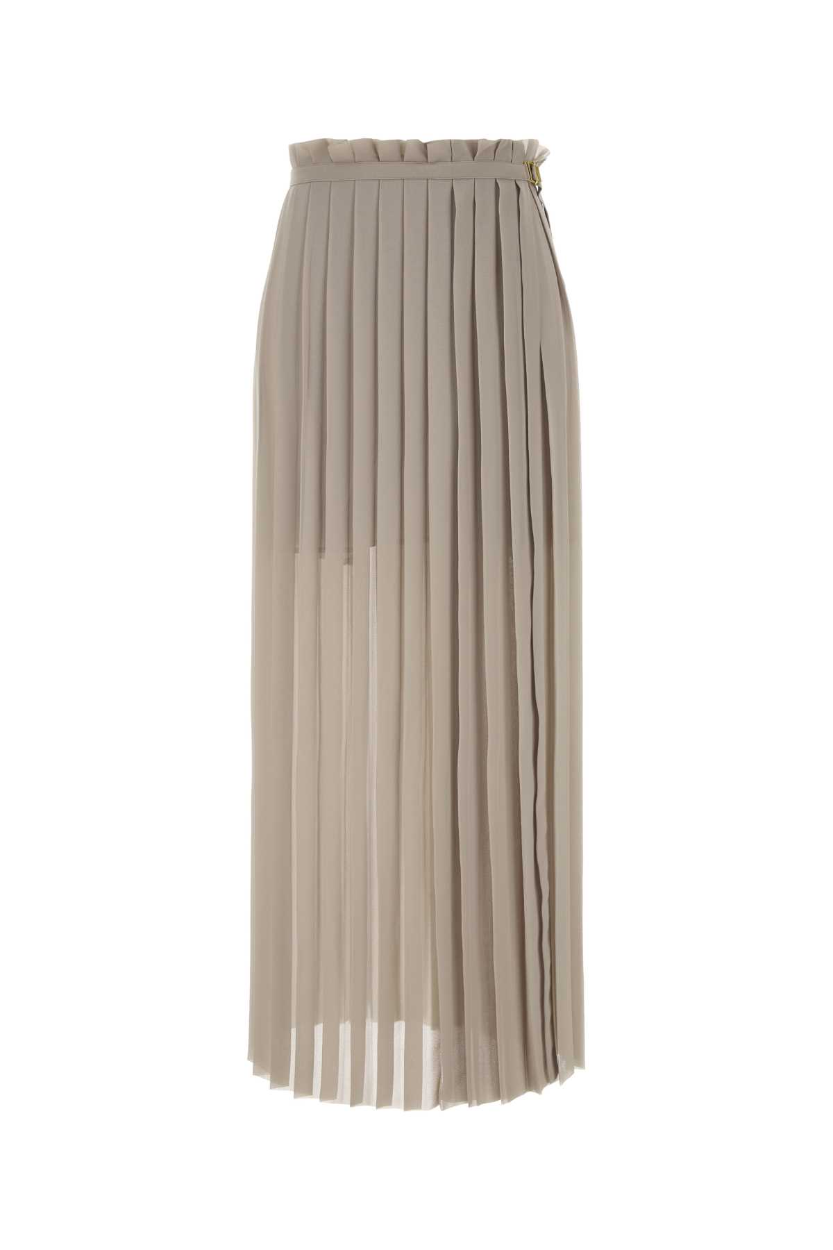 Ami Alexandre Mattiussi Cappuccino Polyester Skirt