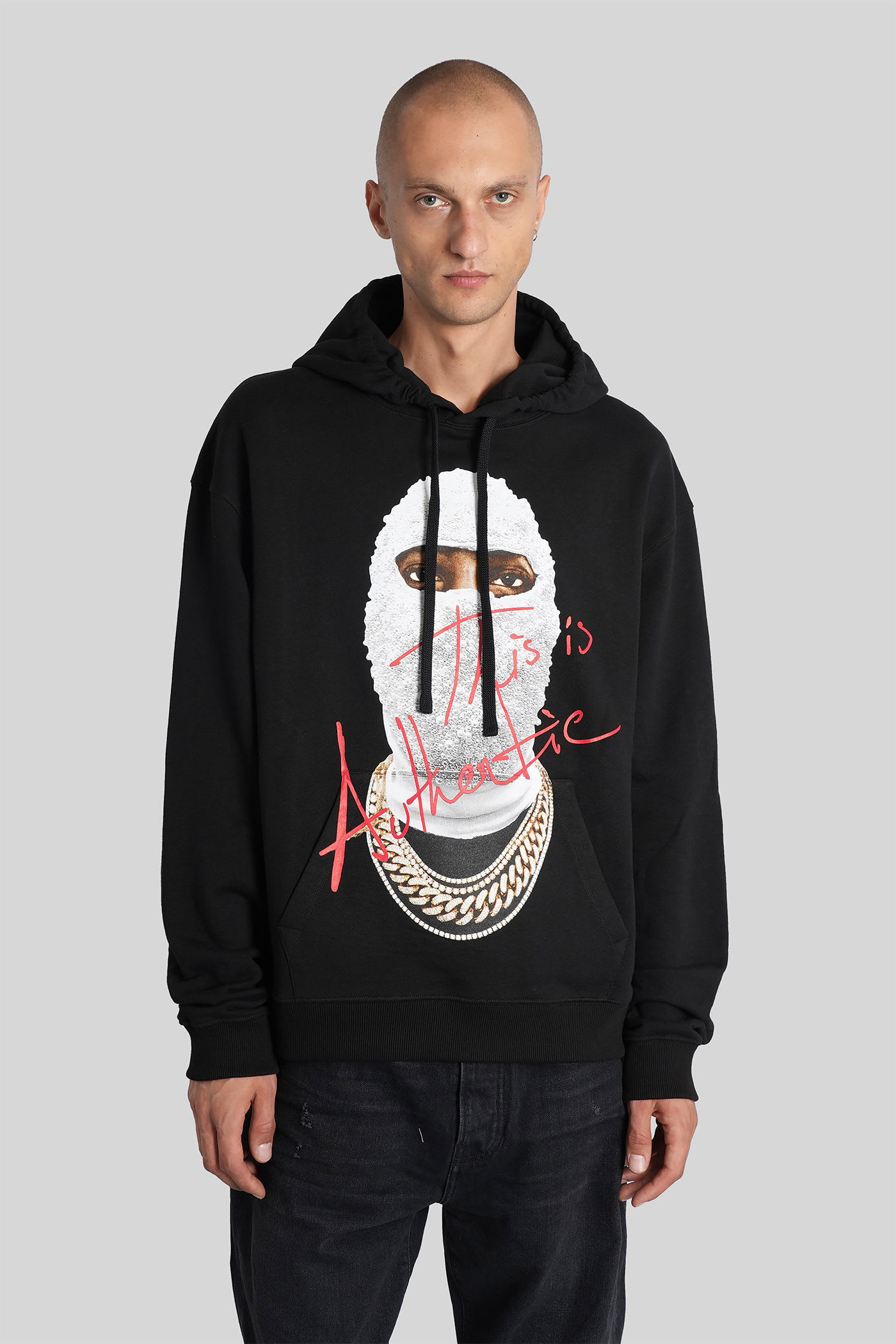 ih nom uh nit Sweatshirt In Black Cotton