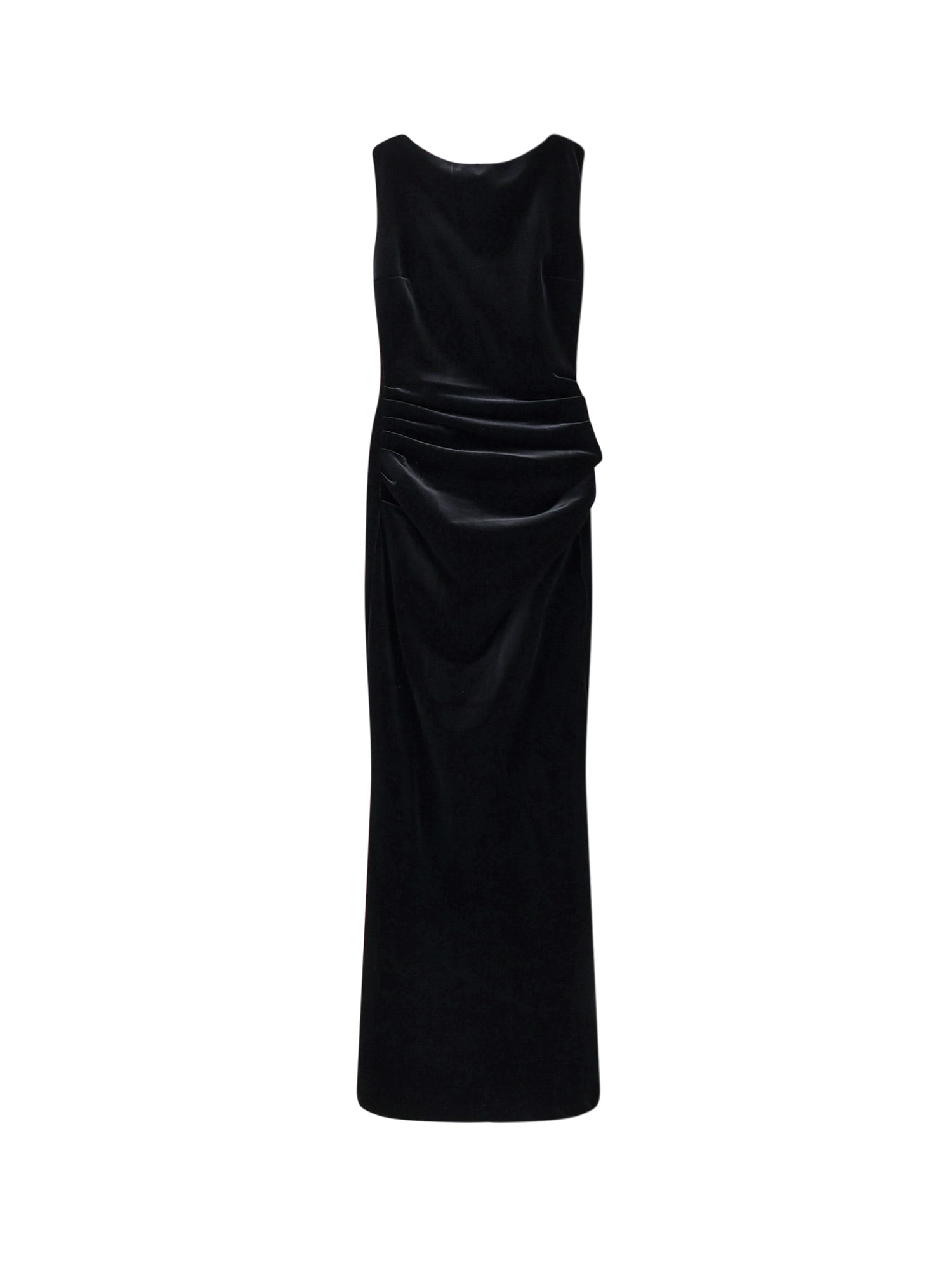 La Petit Robe Di Chiara Boni Nima Velvet Long Dress
