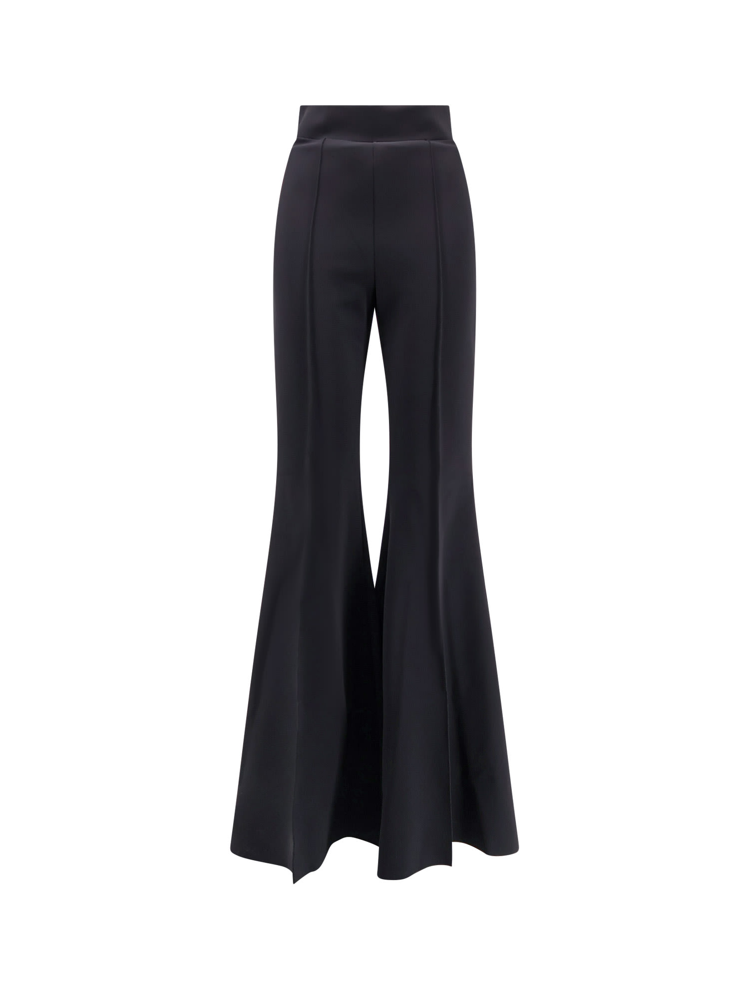 La Petit Robe Di Chiara Boni Forever Jersey Trousers With Flared Bottom