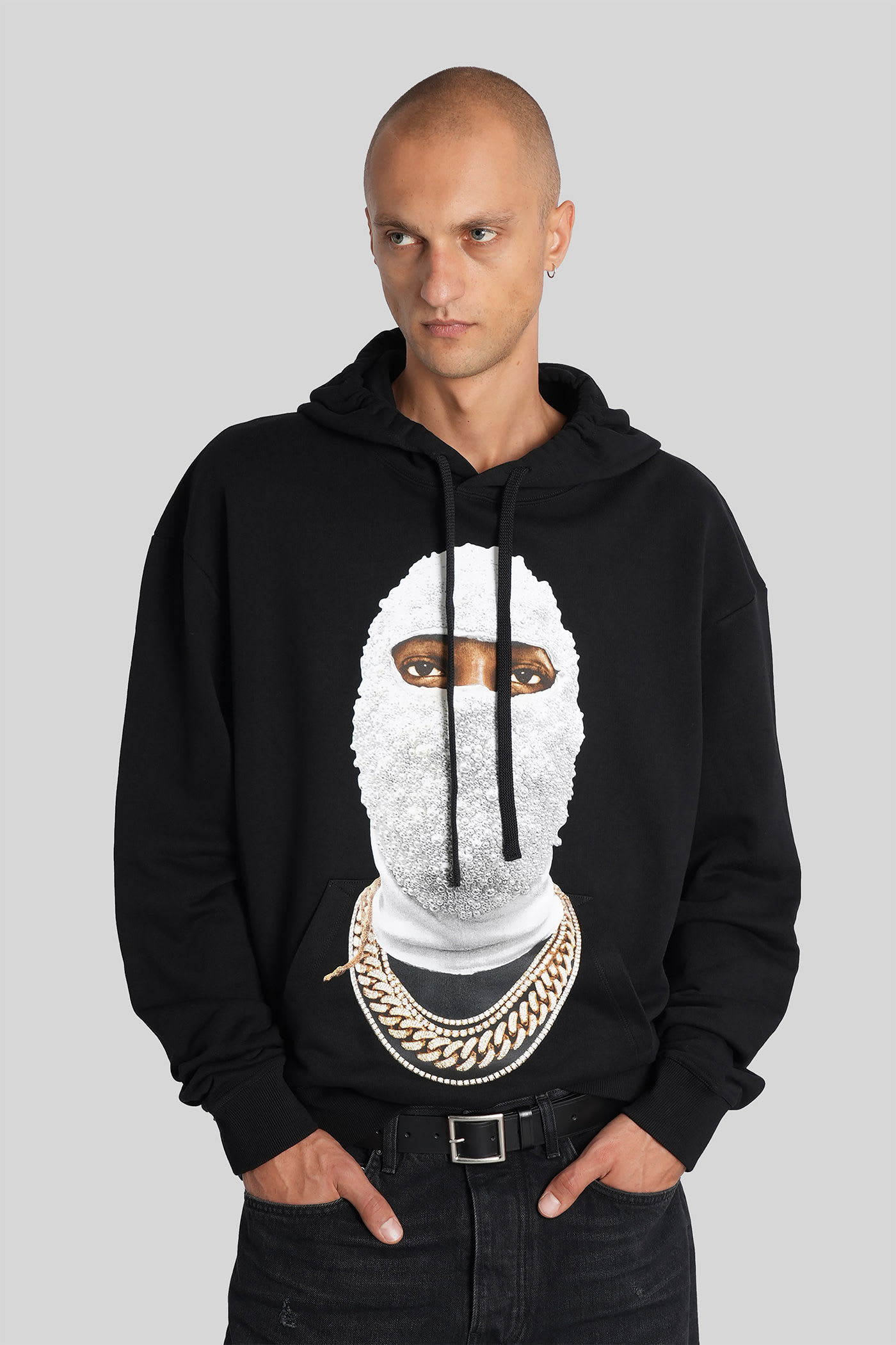 ih nom uh nit Sweatshirt In Black Cotton