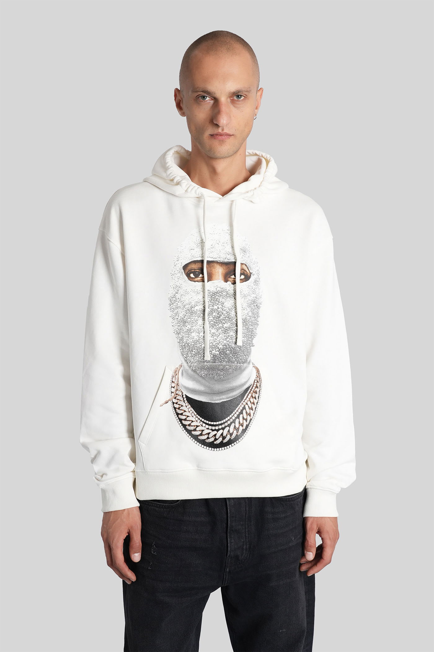 ih nom uh nit Sweatshirt In White Cotton