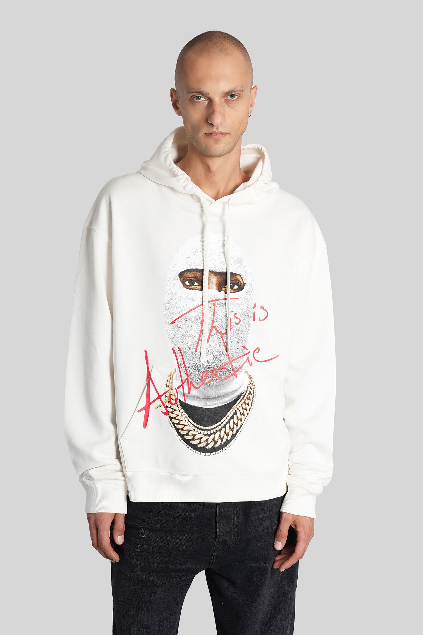 ih nom uh nit Sweatshirt In White Cotton