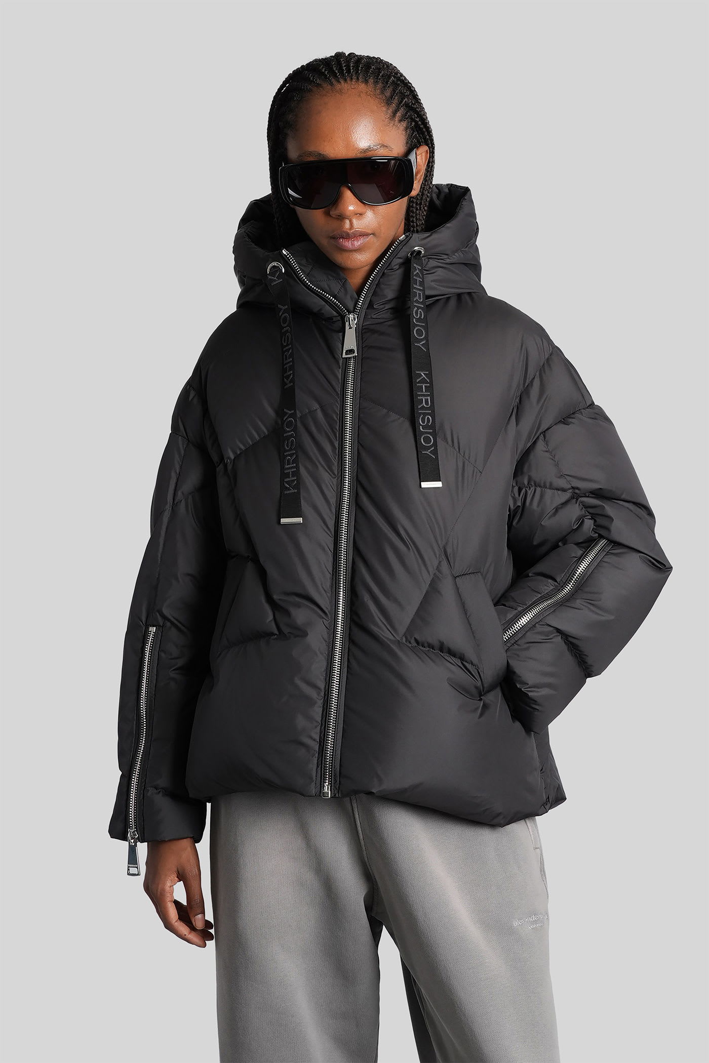Khrisjoy Puffer In Black Polyamide