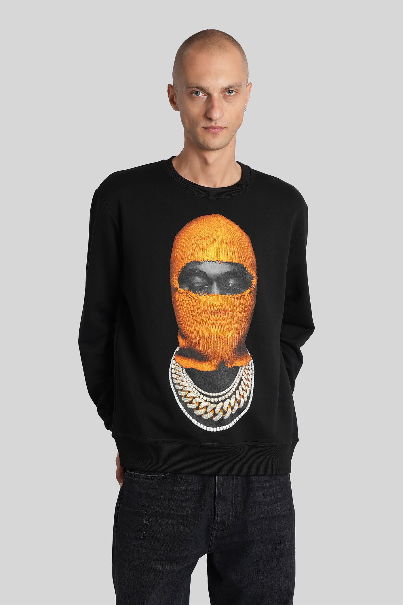 ih nom uh nit Sweatshirt In Black Cotton
