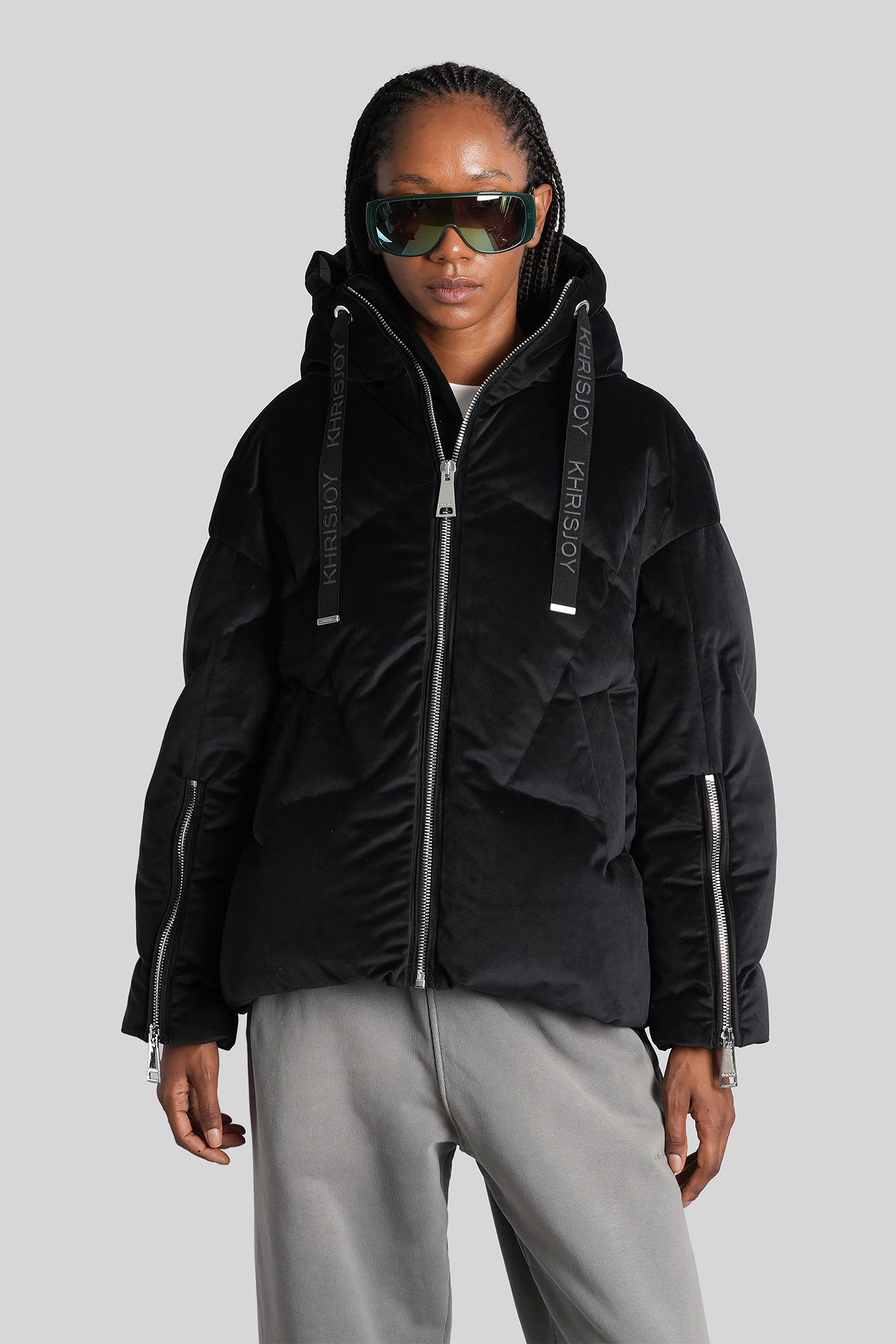 Khrisjoy Puffer In Black Polyester