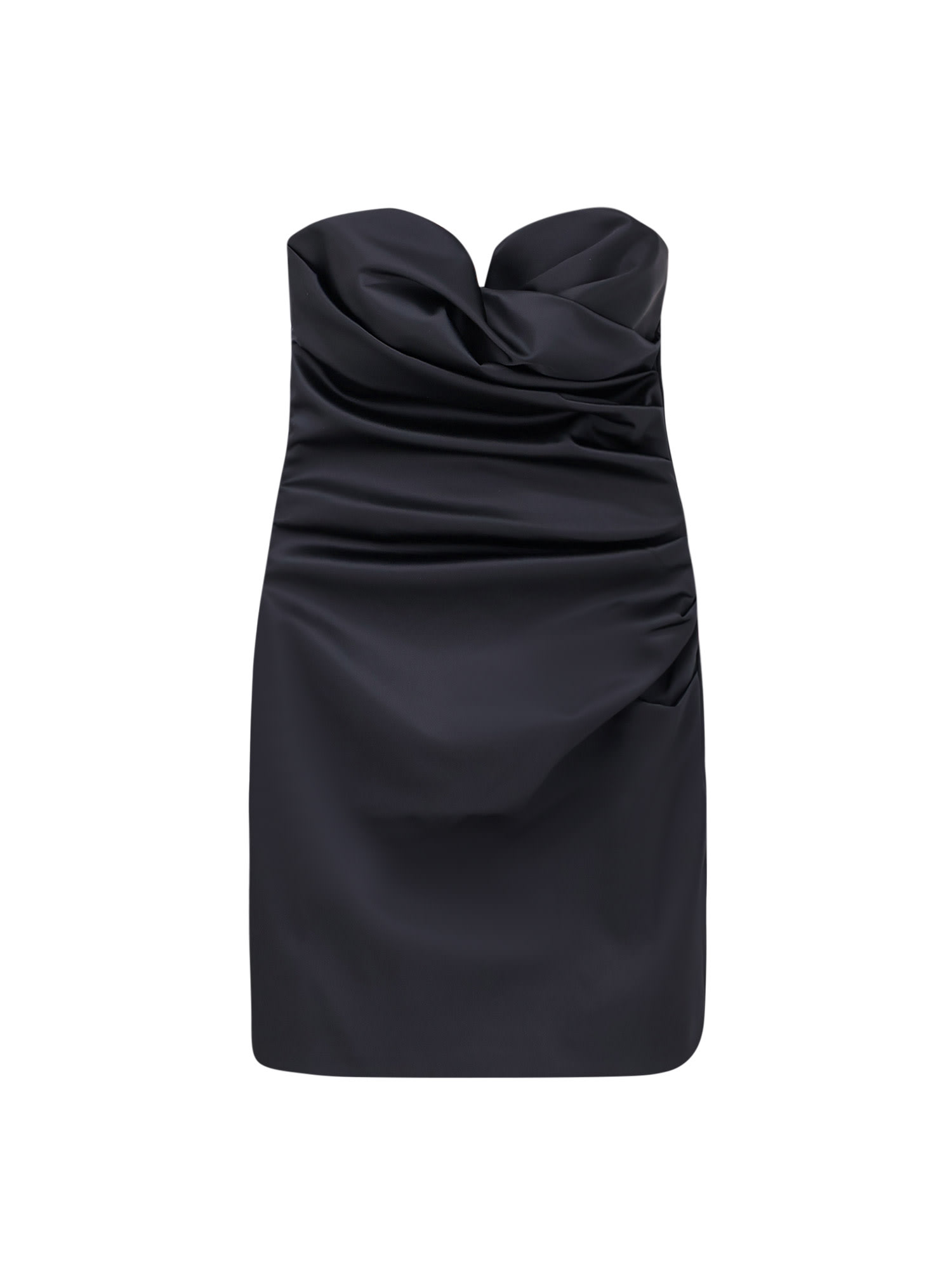 La Petit Robe Di Chiara Boni Arya Satin Short Dress
