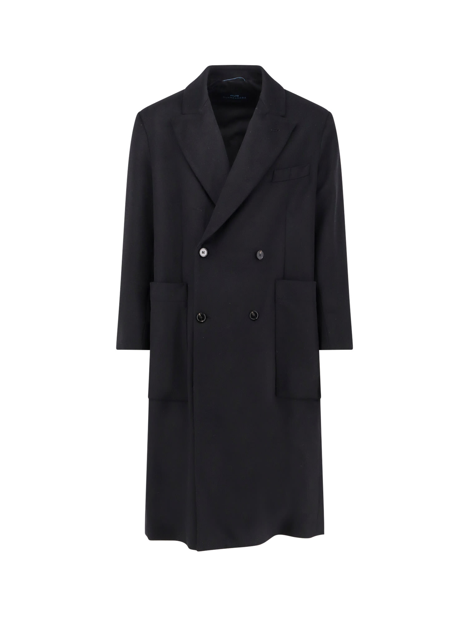 Paltò Ganzo Wool And Cashmere Coat