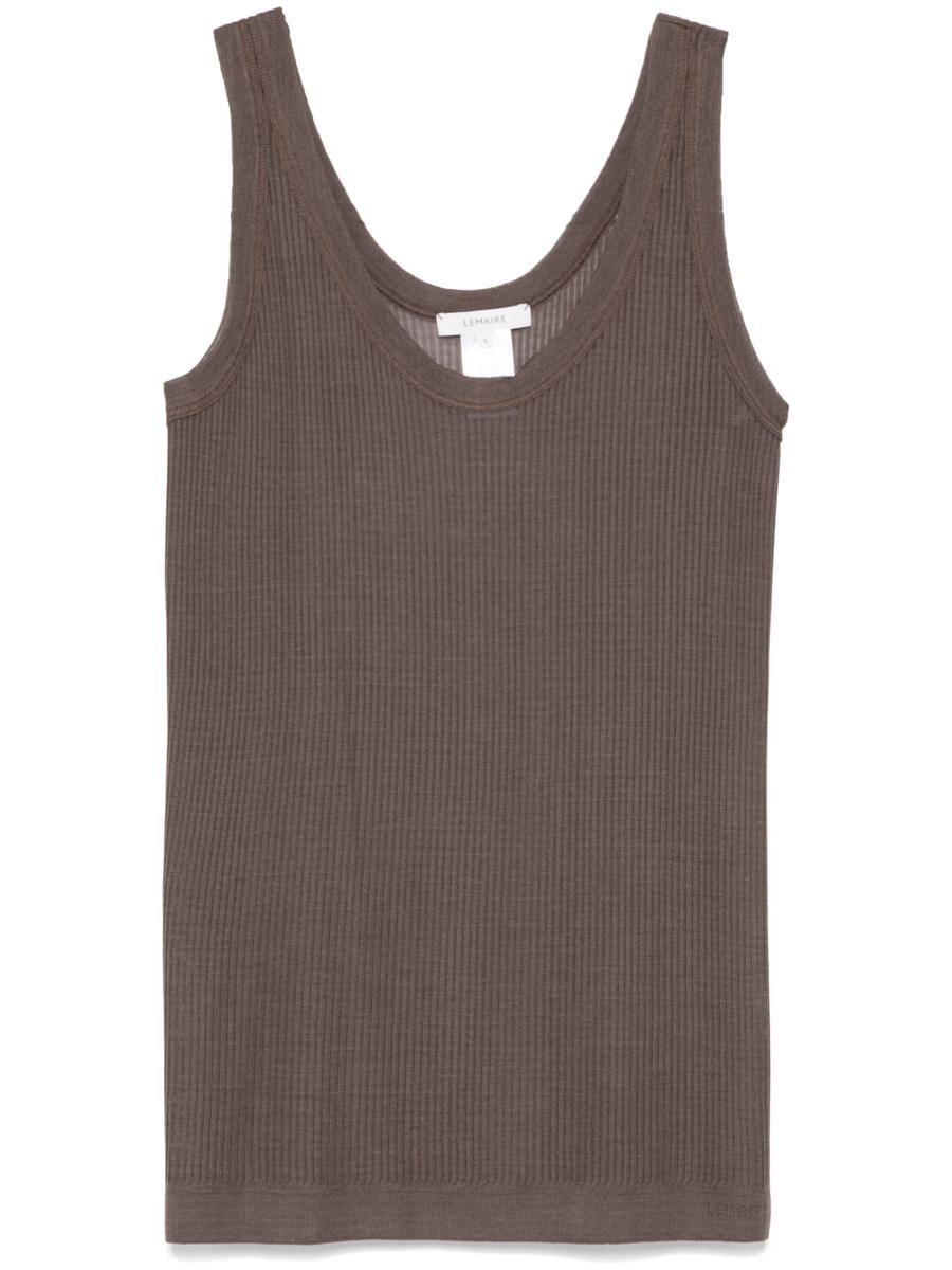 Lemaire Seamless Ribbed Tank Top