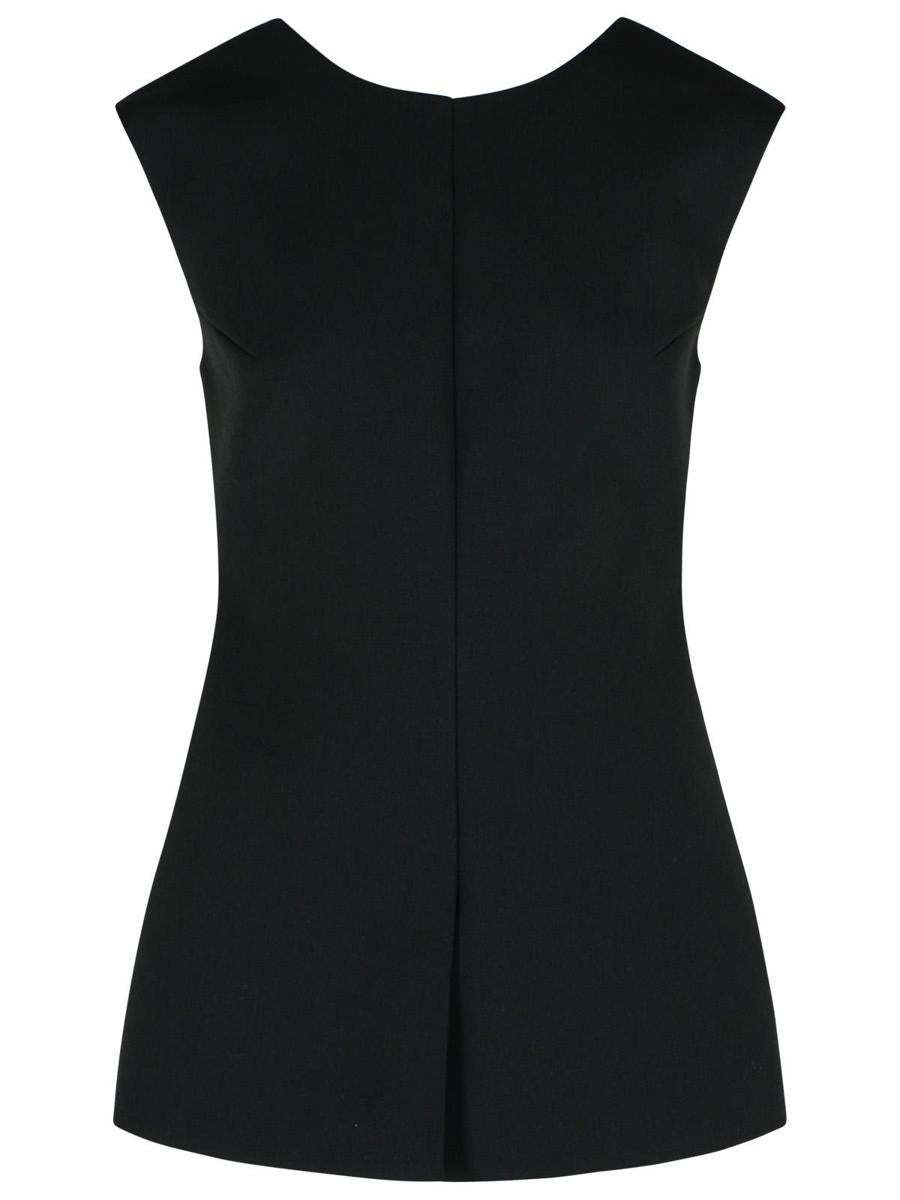 Róhe 'Sculptural' Wool Blend Tank Top