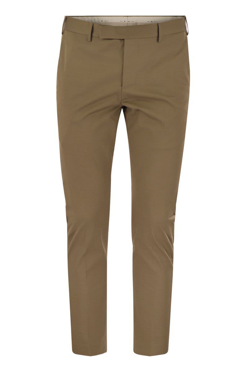 Pt Torino Dieci - Stretch Cotton Trousers