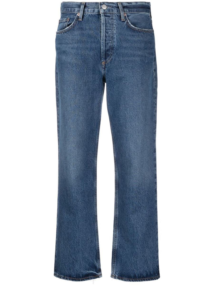 Agolde Lana Crop In Pattern Clothing
