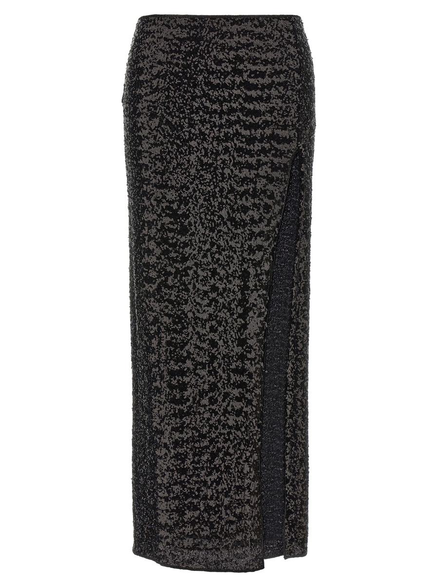 Oséree 'Paillettes Long' Skirt