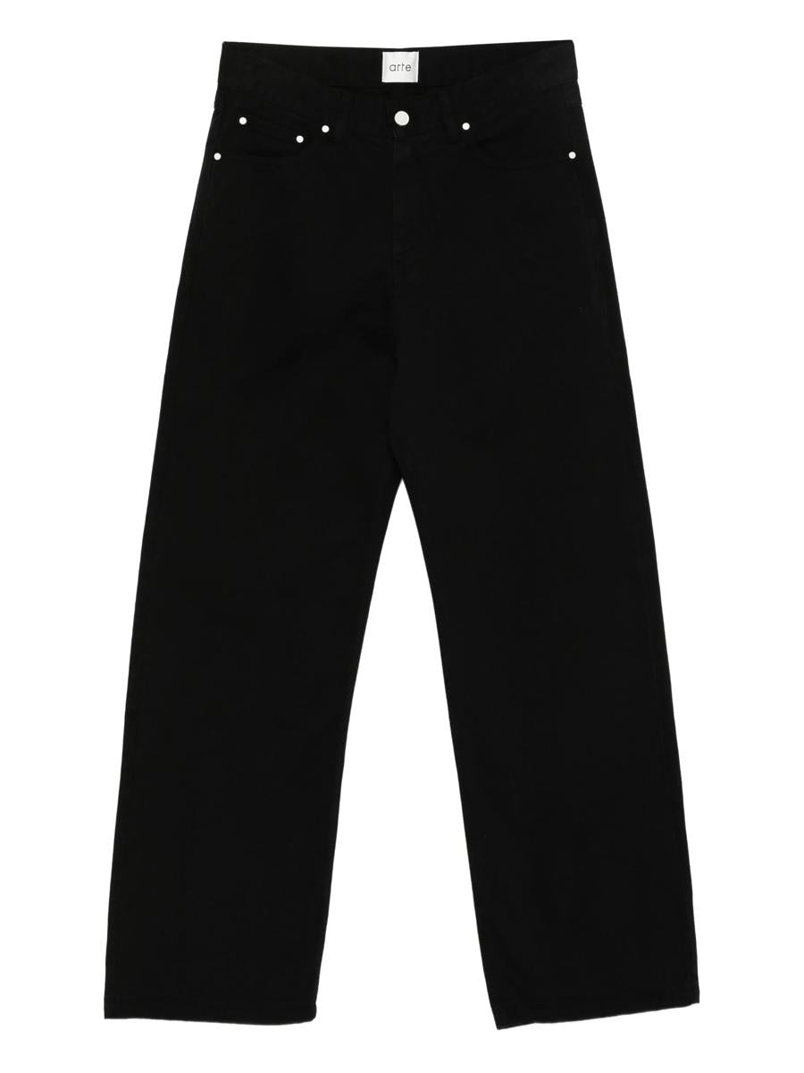 Arte Back Pocket Graphic Pants Clothing