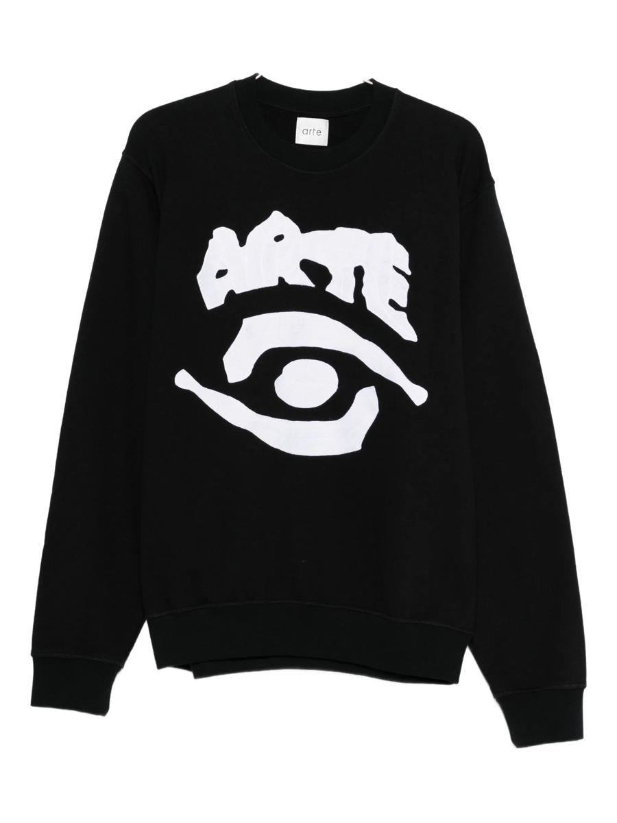 Arte Eye Front Crewneck Clothing
