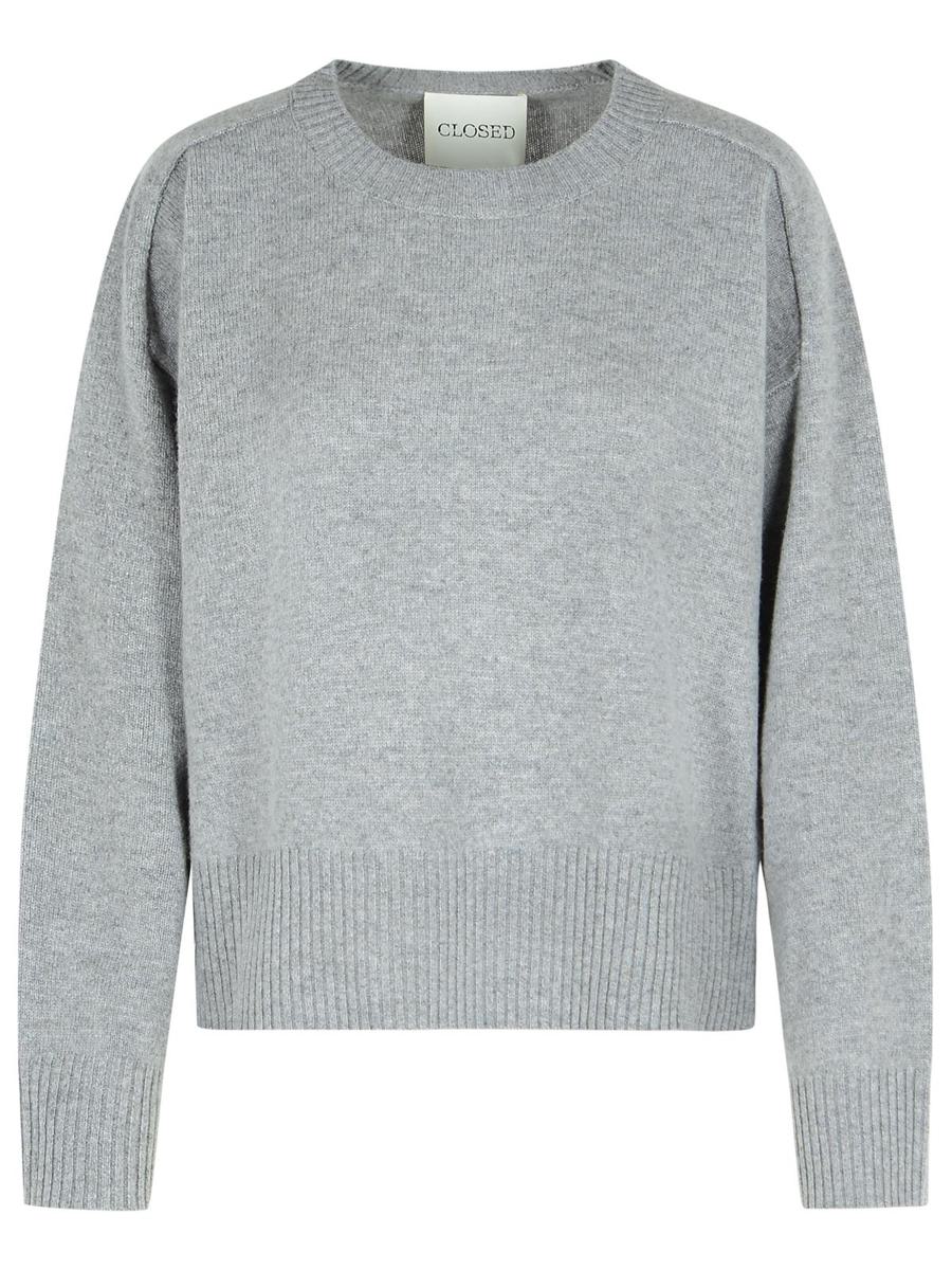 Closed Grey Wool Sweater
