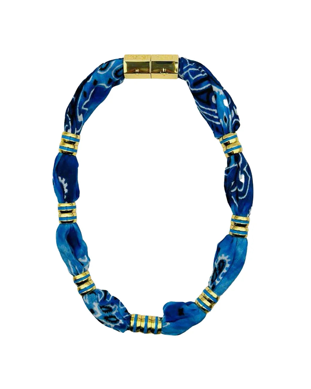 Bandana Necklace Azure