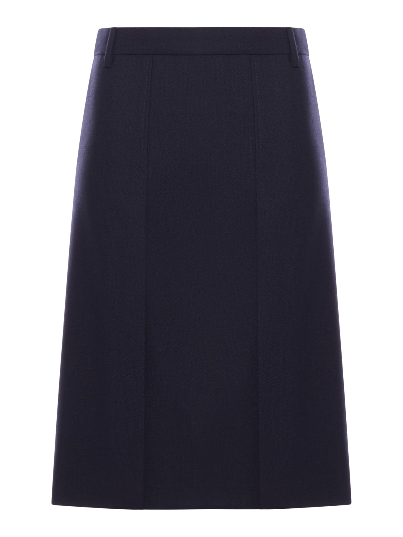 WOOL MIDI SKIRT - Prada - Woman