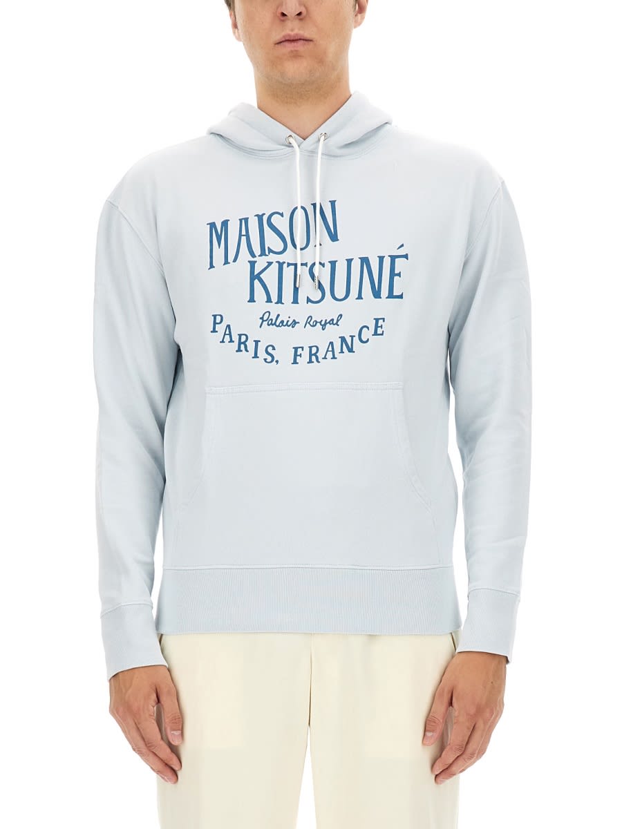 Maison Kitsuné Sweatshirt With Logo Print