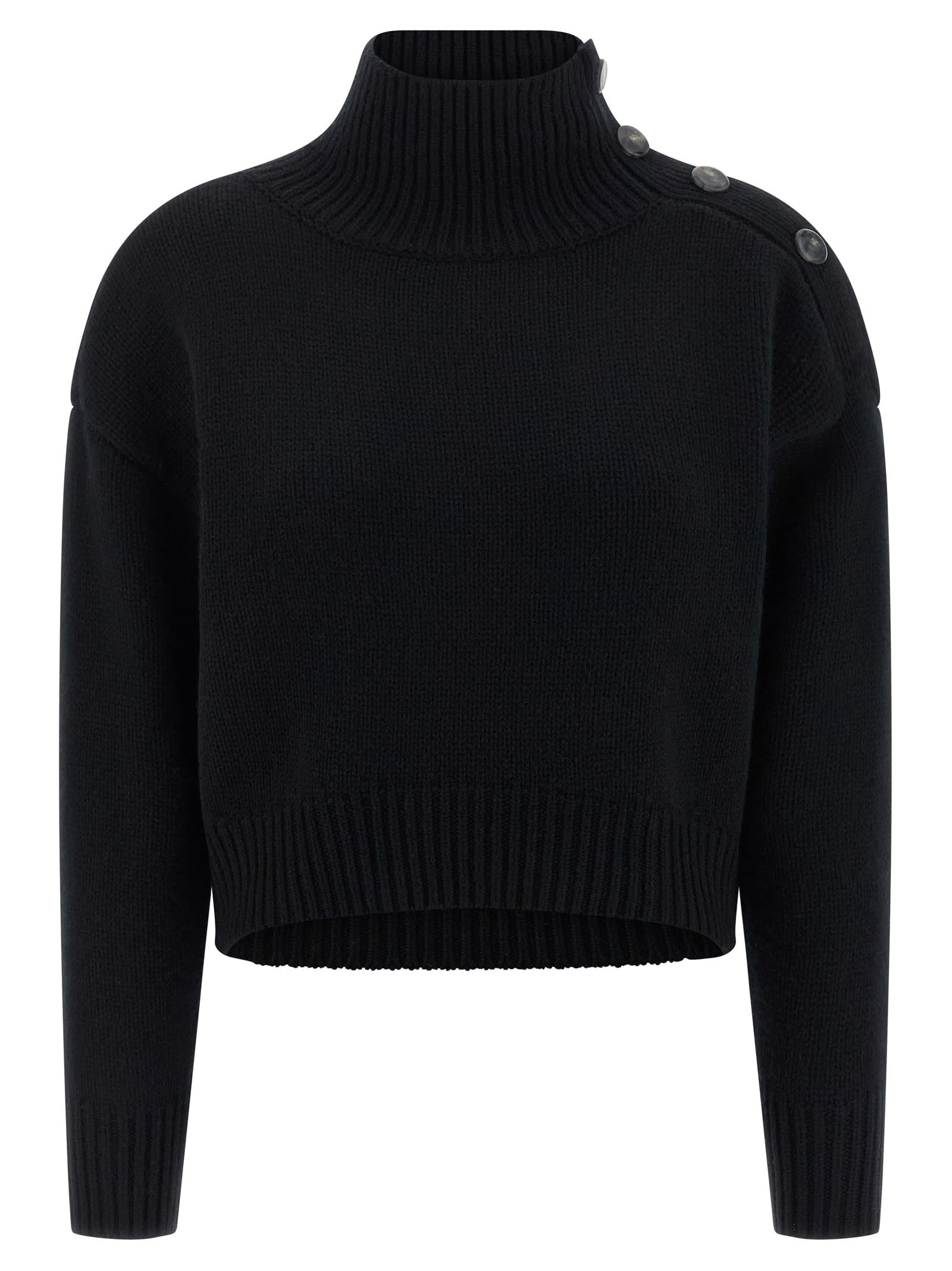 Yves Salomon Funnel-neck Sweater